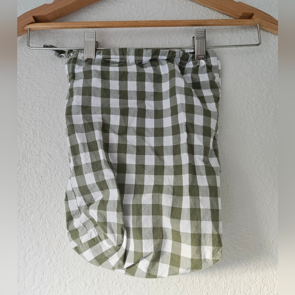 quince gingham satchel - Picture 4 of 4